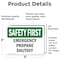 Signmission Emergency Propane Shutoff, 5 in W x Rectangle, Vinyl Decal OS-2PACK-SF-D-35-L-10584 - alternate 3